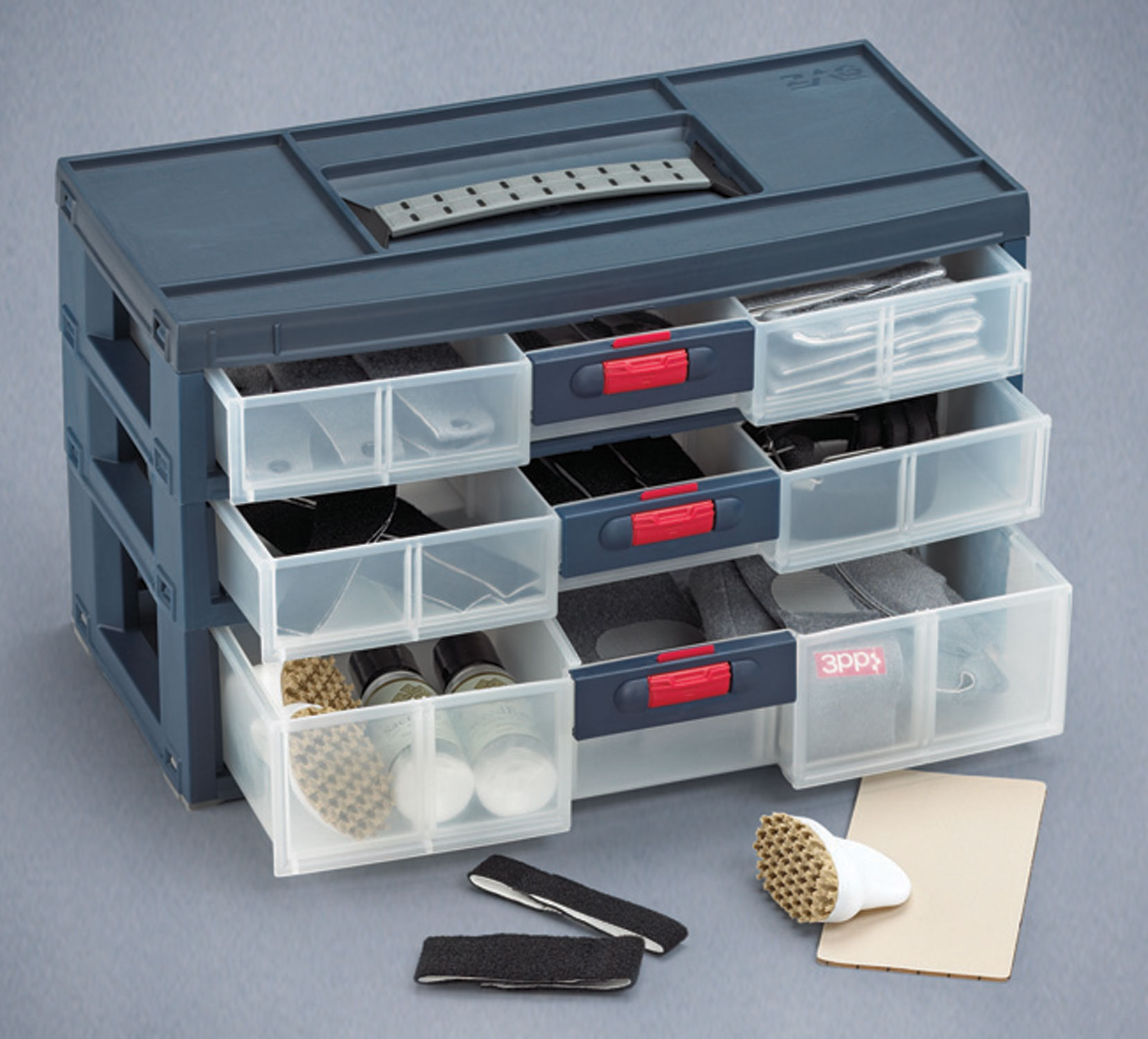 Organizer box - 3-Drawer Organizer Box