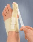 Bunion Splint - 3pp Bunion-Aider - The 3-point strap stabilizes the great toe in extension, flexion and abduction.