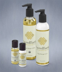 SacredEarth Botanicals Lotion and Oil