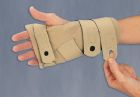 Rheumatoid Arthritis - Comforter Splint- Finger holes make applying and removing splint easy. 