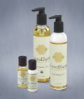SacredEarth massage oil and lotion from 3-Point Products is hypo-allergenic and made from certified organic ingredients.