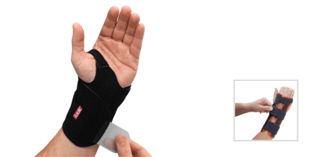 Padded Night & Day Wrist Brace and Carpel Tunnel Sleep Support