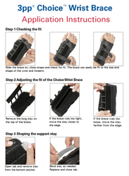 3pp Choice Wrist Brace