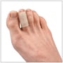 Gel tubes cushion toes and provide protection for corns, hammertoes and enlarged joints