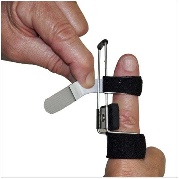 3pp Side Step Splint - Wrap 3pp Buddy Loop Around Wire Frame and Secure