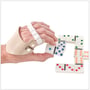 Radial Hinged Ulnar Deviation Splint playing dominoes