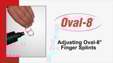 Watch how to adjust and Oval-8 Finger Splint Watch how to adjust and Oval-8 Finger Splint