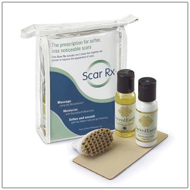 Scar Rx kit helps relieve adhesions and reduce formation of hypertrophic scars Scar Rx kit helps relieve adhesions and reduce formation of hypertrophic scars