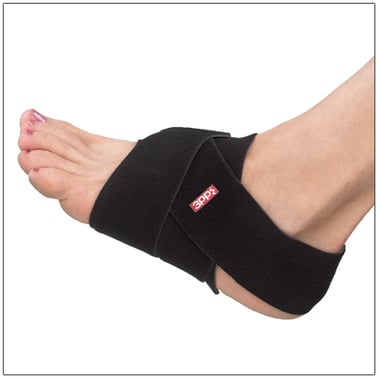 The 3pp U Wrap can be used as a foot or ankle support