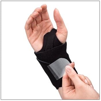 3pp Wrist Wrap NP for moderately controlled compression